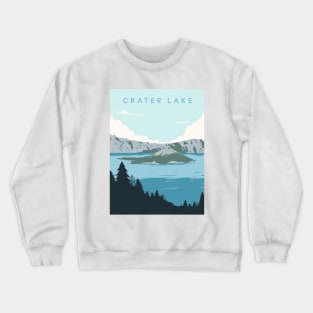 Crater Lake National Park Crewneck Sweatshirt